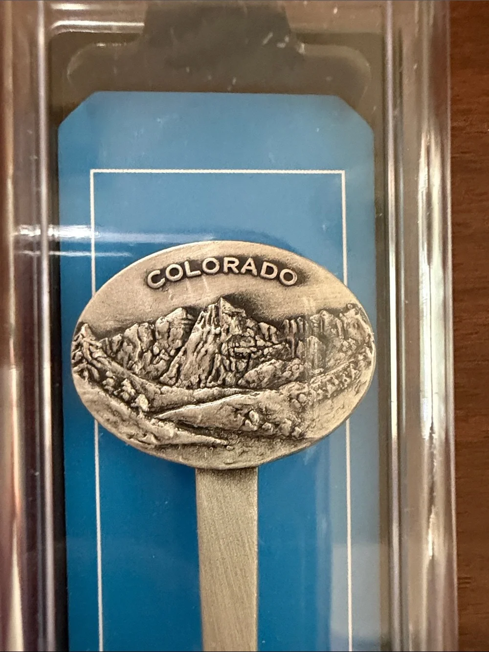 Colorado Collectible Spoon in Silver - Decorative Serving Spoon